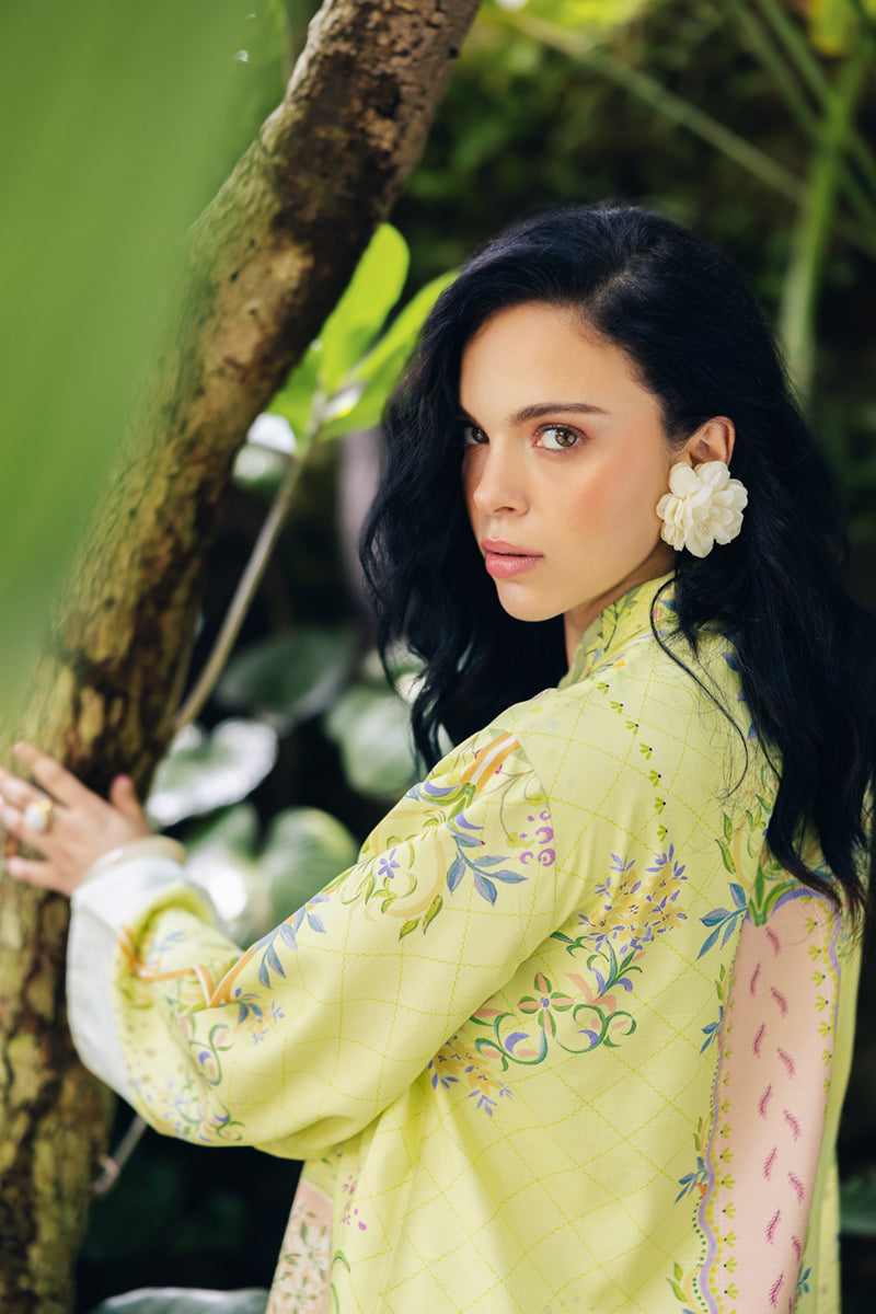 Qalamkar | Printed Co Ords 25 | OP-03 Alva