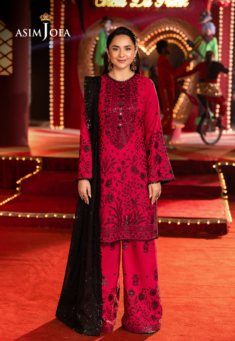 Asim Jofa | Festive Collection 25 | AJLF-11 - Official Asim Jofa - Agha Fabrics UK
