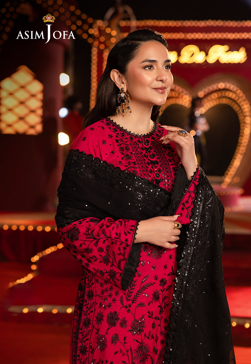 Asim Jofa | Festive Collection 25 | AJLF-11 - Official Asim Jofa - Agha Fabrics UK