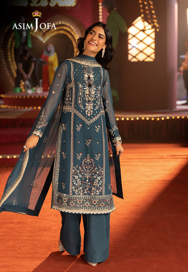 Asim Jofa | Luxury Festive Rejoice | AJLFF-15 - Official Asim Jofa - Agha Fabrics UK
