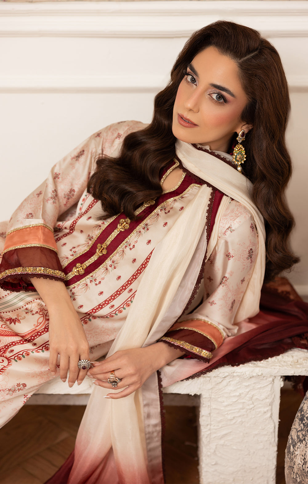 Maya | Eloura Silk Pret 25 | SAPHIRA