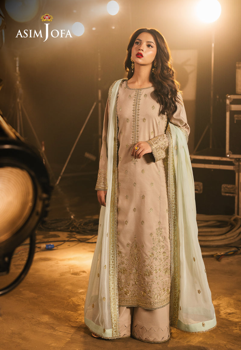 Asim Jofa | Festive Collection 25 | AJLF-13 - Official Asim Jofa - Agha Fabrics UK