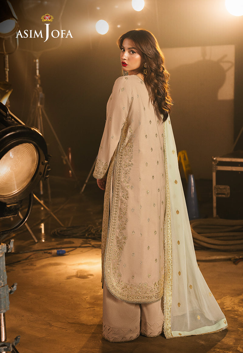 Asim Jofa | Festive Collection 25 | AJLF-13 - Official Asim Jofa - Agha Fabrics UK