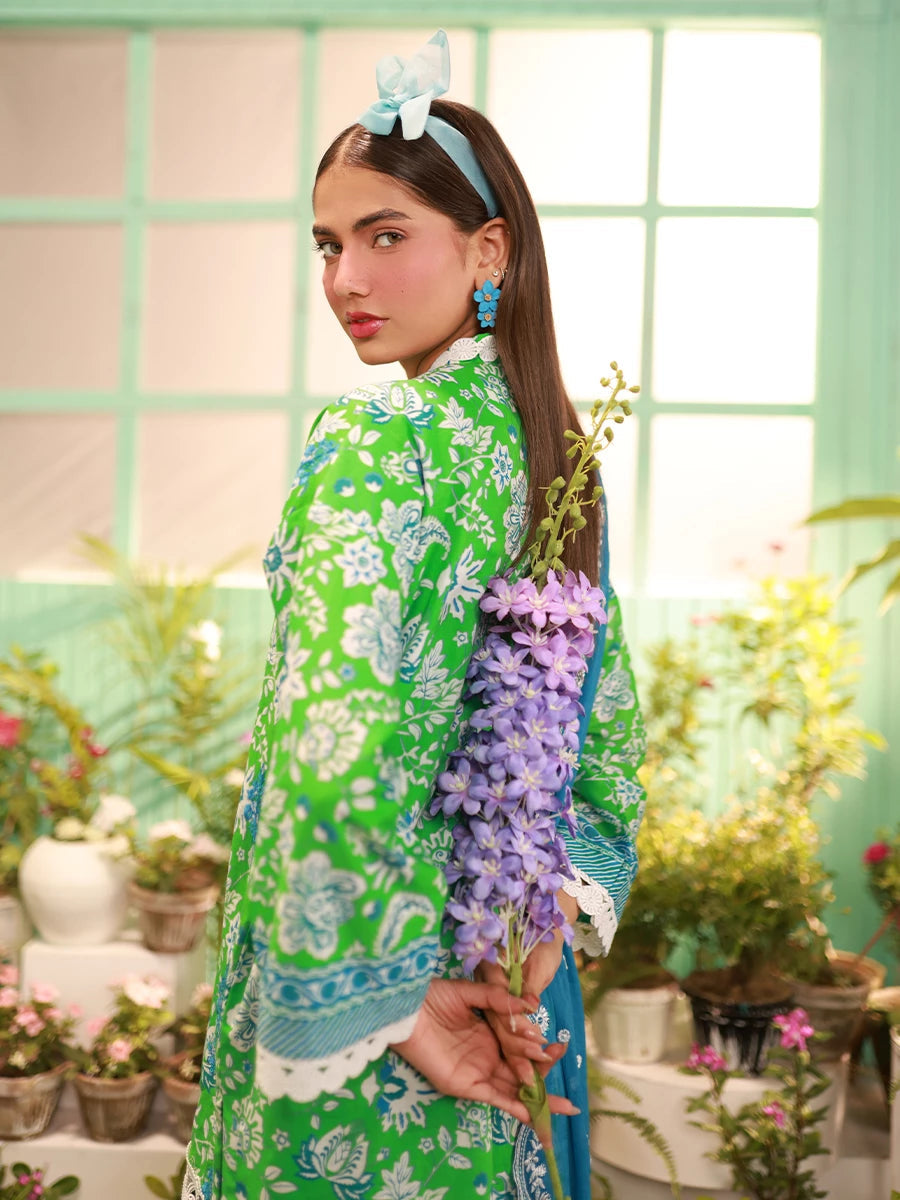 Salitex | Izel Lawn 24 | LUXURY LAWN EMBROIDERED SUIT