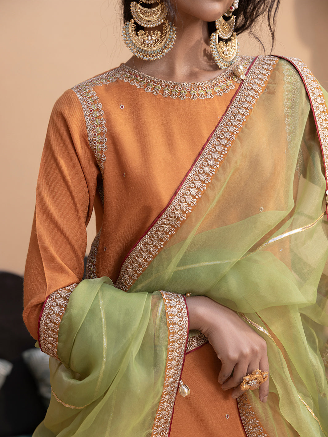 Hem Stitch | Raw Silk Edit 25 | Kashish