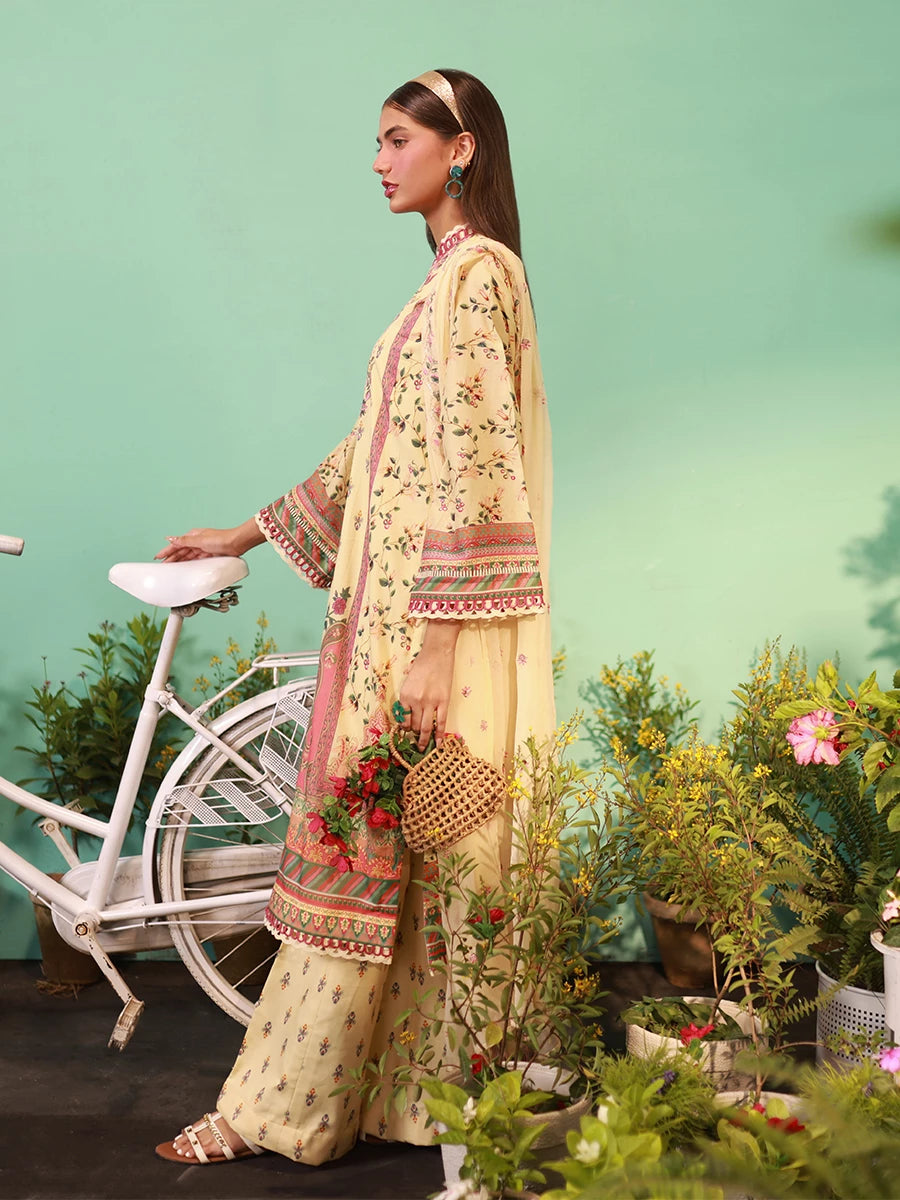 Salitex | Izel Lawn 24 | LUXURY LAWN EMBROIDERED SUIT