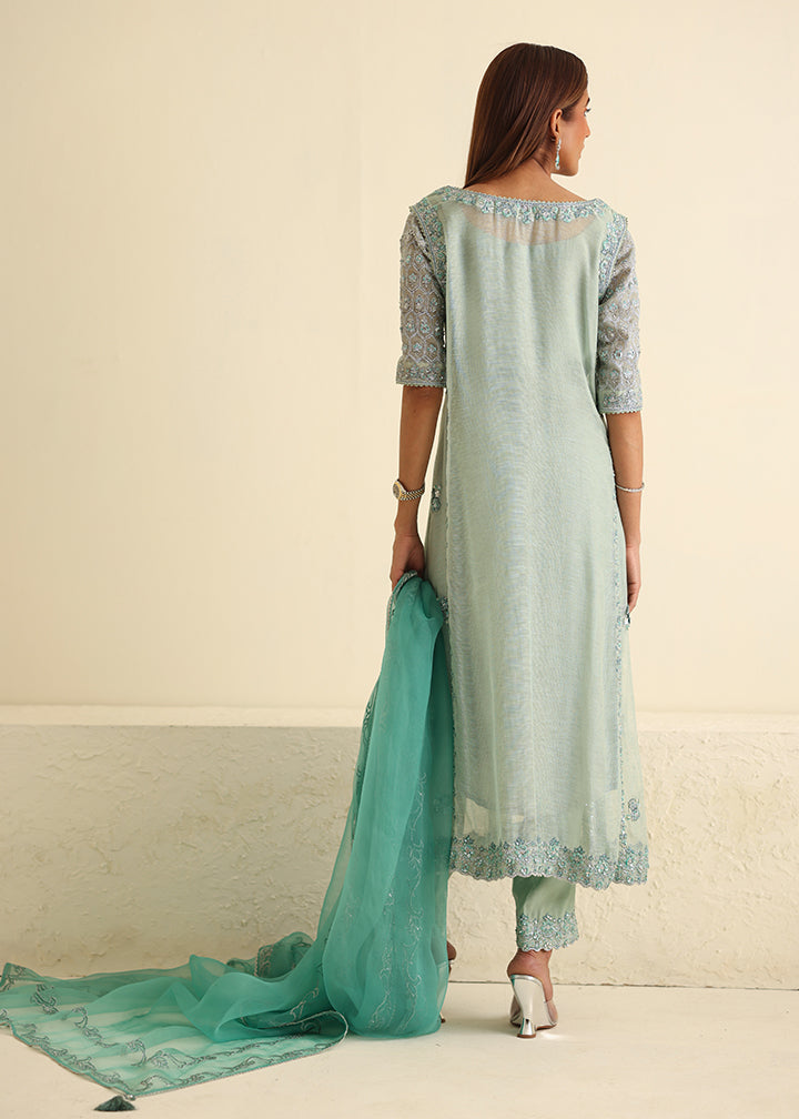 Umsha | Luxury Pret | MISTY SKY BLUE