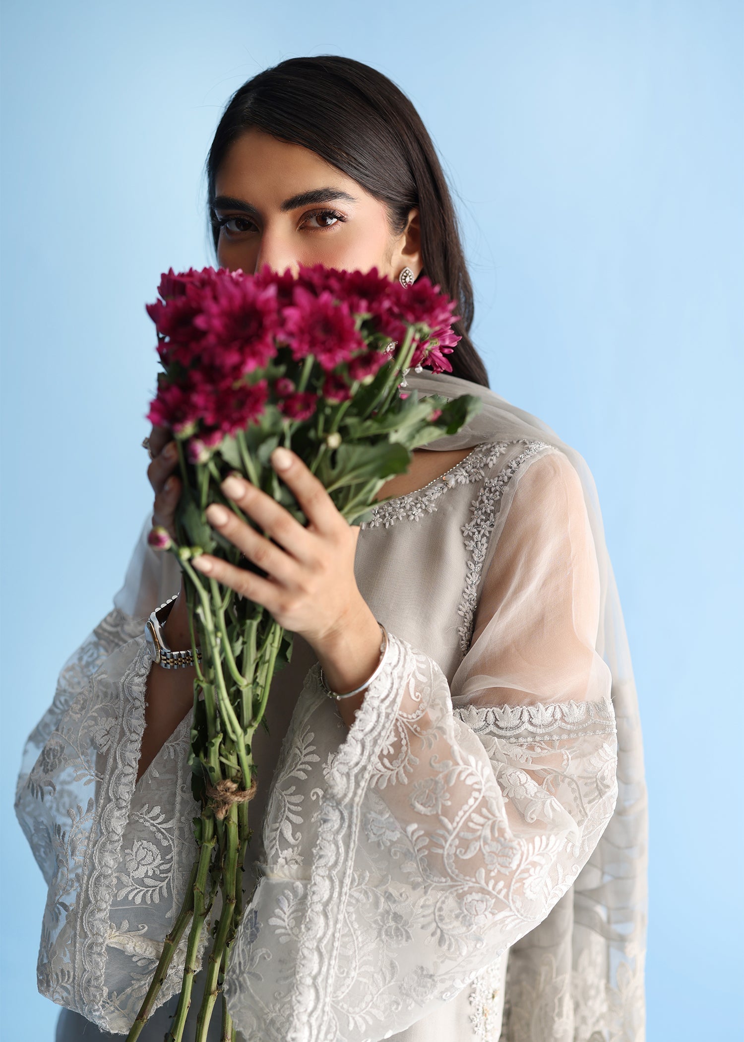 Umsha | Luxury Pret | FROSTED PEARL