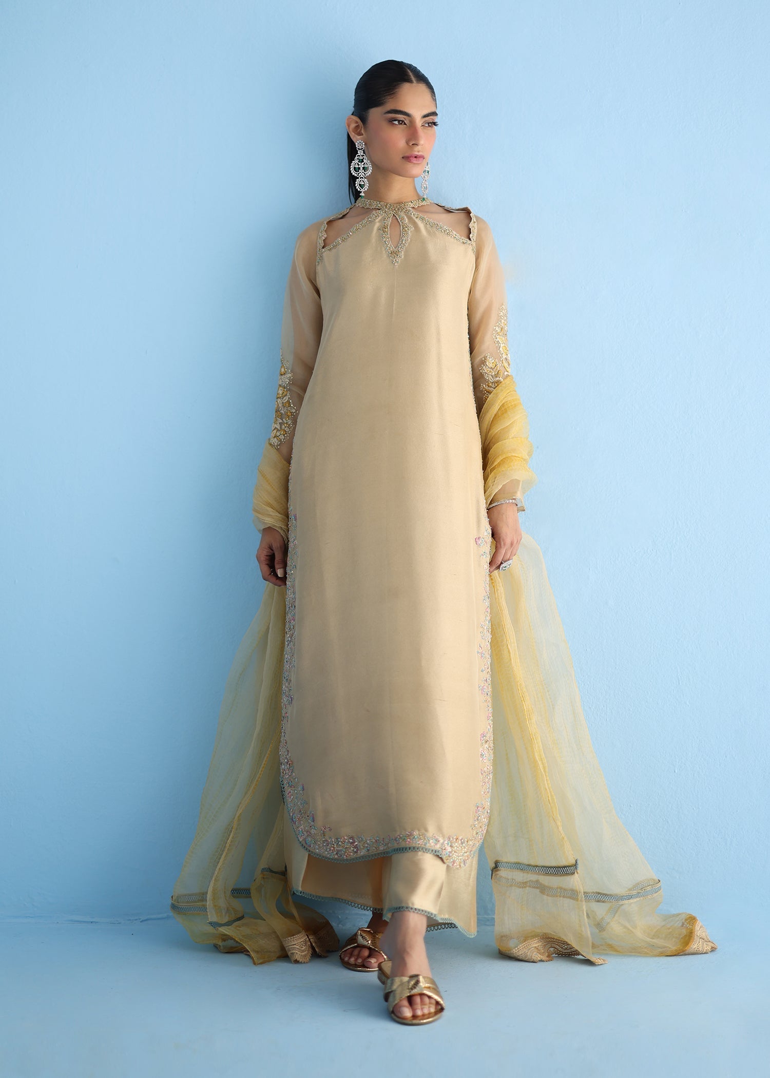 Umsha | Luxury Pret | SEA GOLD TREASURE