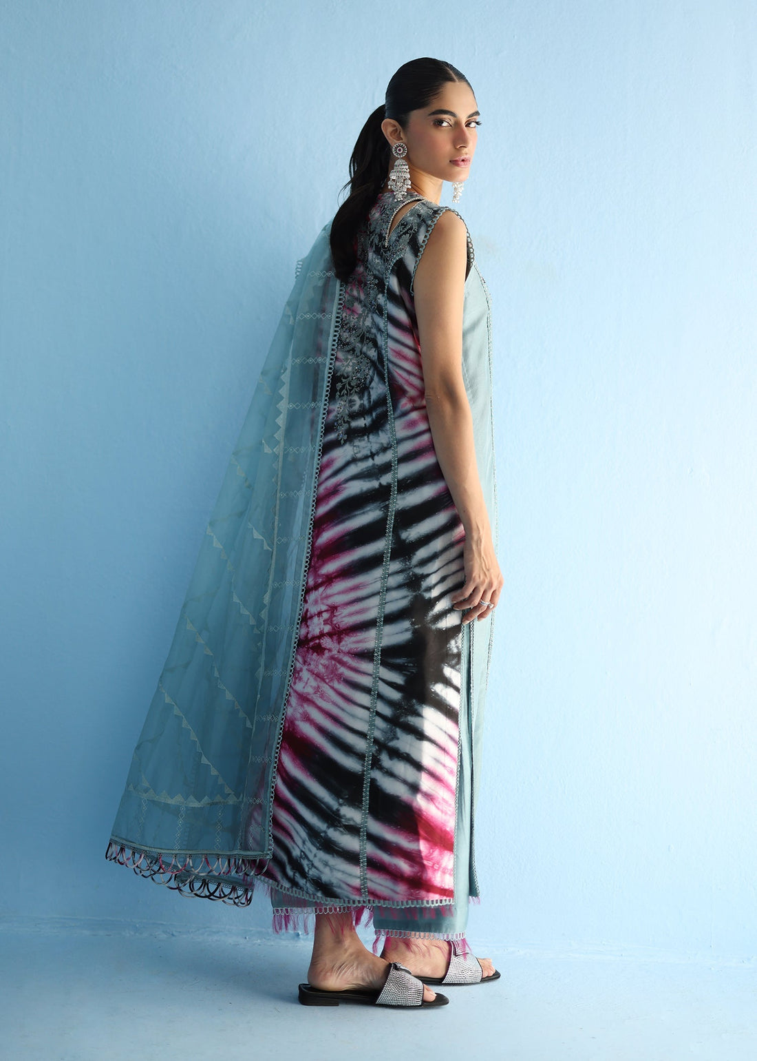 Umsha | Luxury Pret | SOAKED ASH PLUM