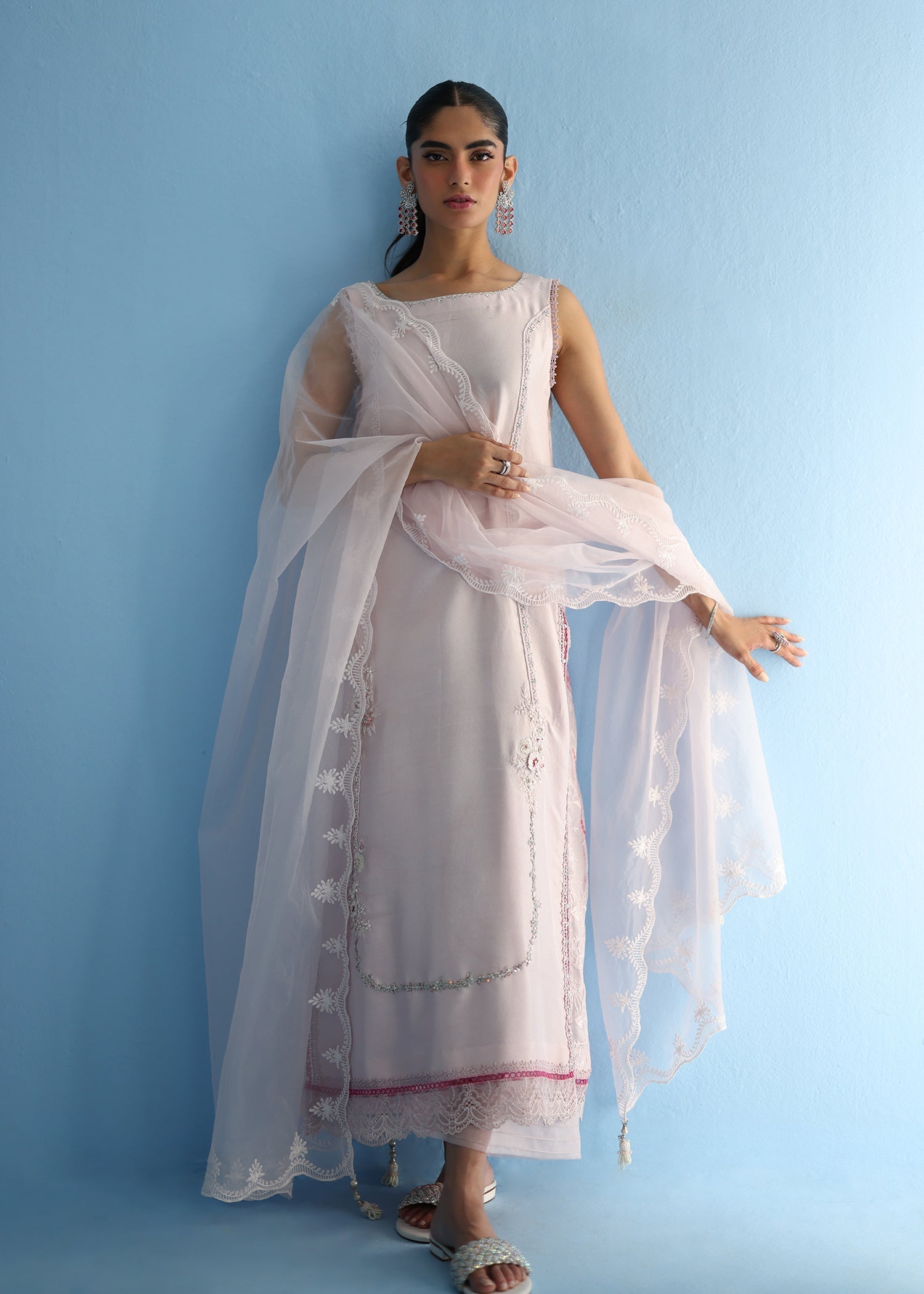 Umsha | Luxury Pret | PINK SPLASH