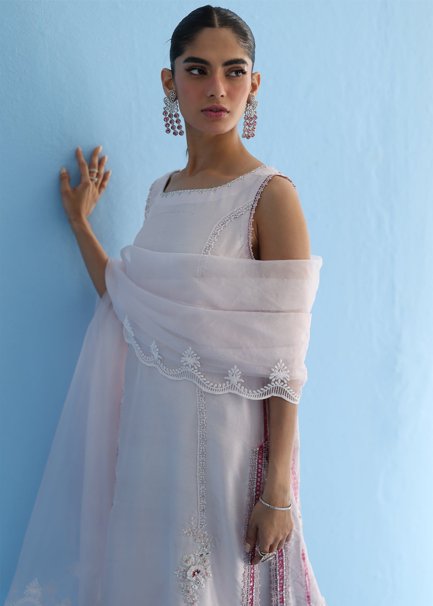 Umsha | Luxury Pret | PINK SPLASH