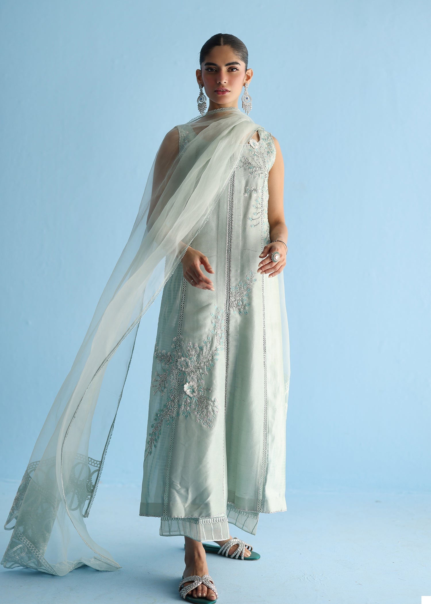 Umsha | Luxury Pret | AQUA ICE