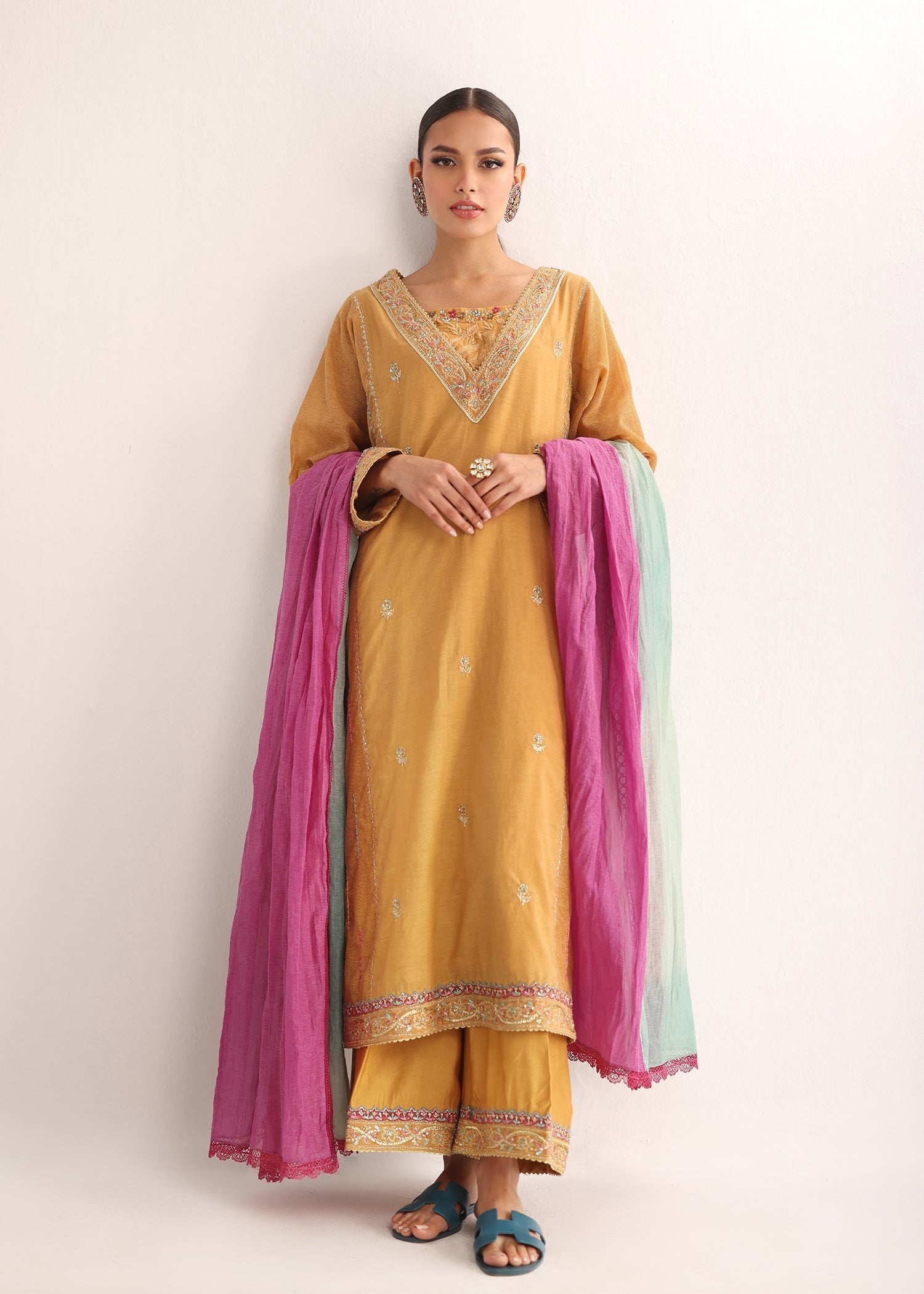 Umsha | Luxury Pret | DESERT GOLD