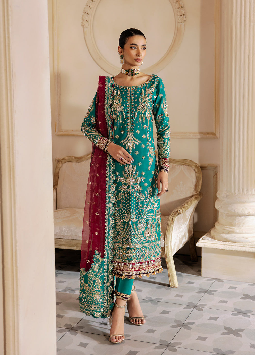 Gulaal | Wedding Formals | Amirah GL-WS-23V1-40 - Official Gulaal - Agha Fabrics UK