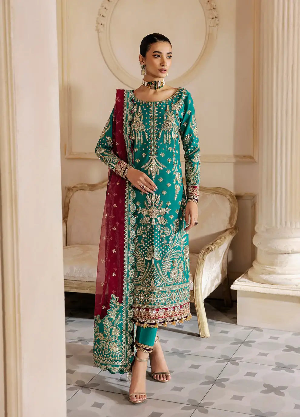 Gulaal | Wedding Formals | Amirah GL-WS-23V1-40 - Official Gulaal - Agha Fabrics UK