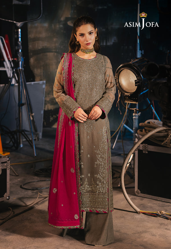 Asim Jofa | Festive Collection 25 | AJLF-06 - Official Asim Jofa - Agha Fabrics UK