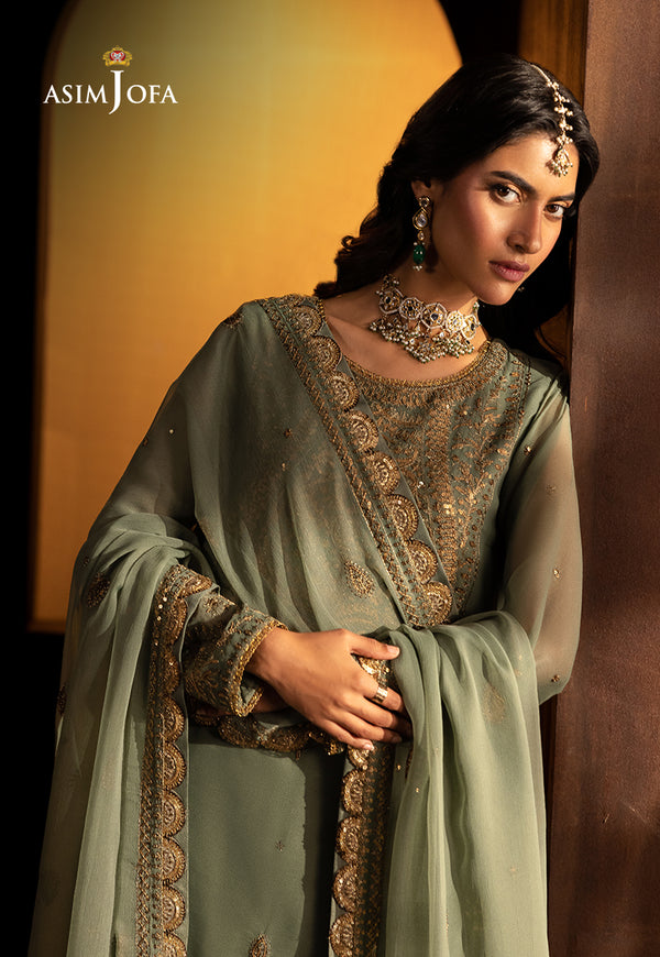 Asim Jofa | Festive Collection 25 | AJLF-07 - Official Asim Jofa - Agha Fabrics UK