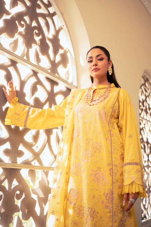 Kross Kulture | Luxury Baharaneh | Buttercup KLX-00729