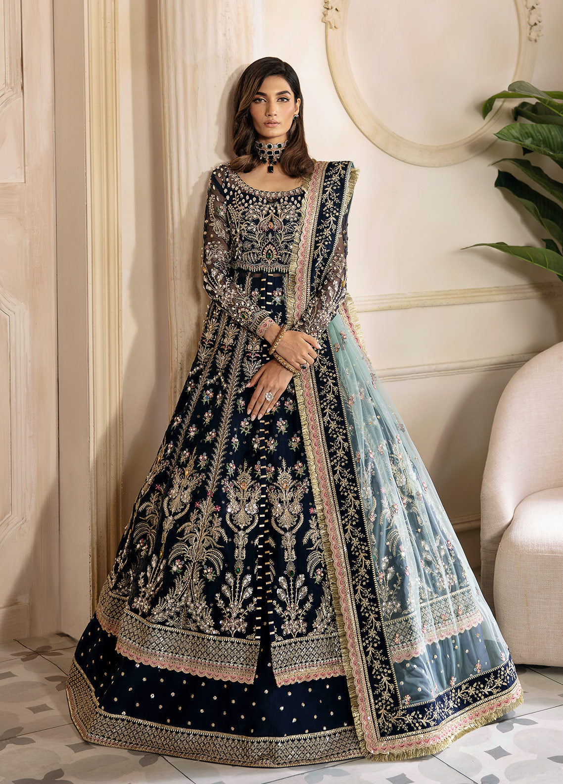 Gulaal | Wedding Formals | Shehnaz GL-WS-23V1-41 - Official Gulaal - Agha Fabrics UK