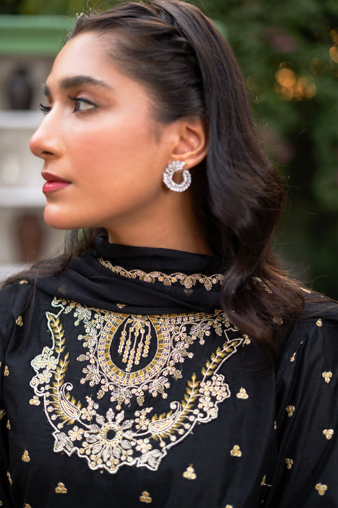 Kross Kulture | Luxury Baharaneh | Baharaneh (Black) KLX-00929