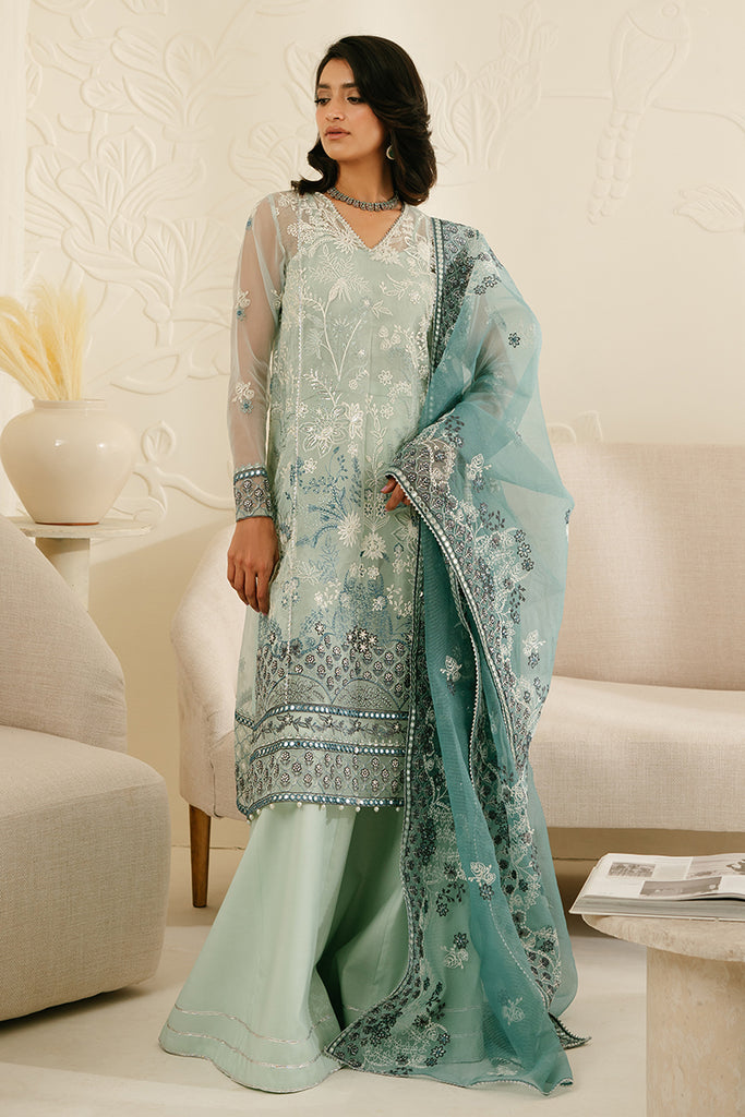 Cross Stitch | Luxe Atelier 24 | AQUAMARINE AZURE - Official Cross Stitch - Agha Fabrics UK