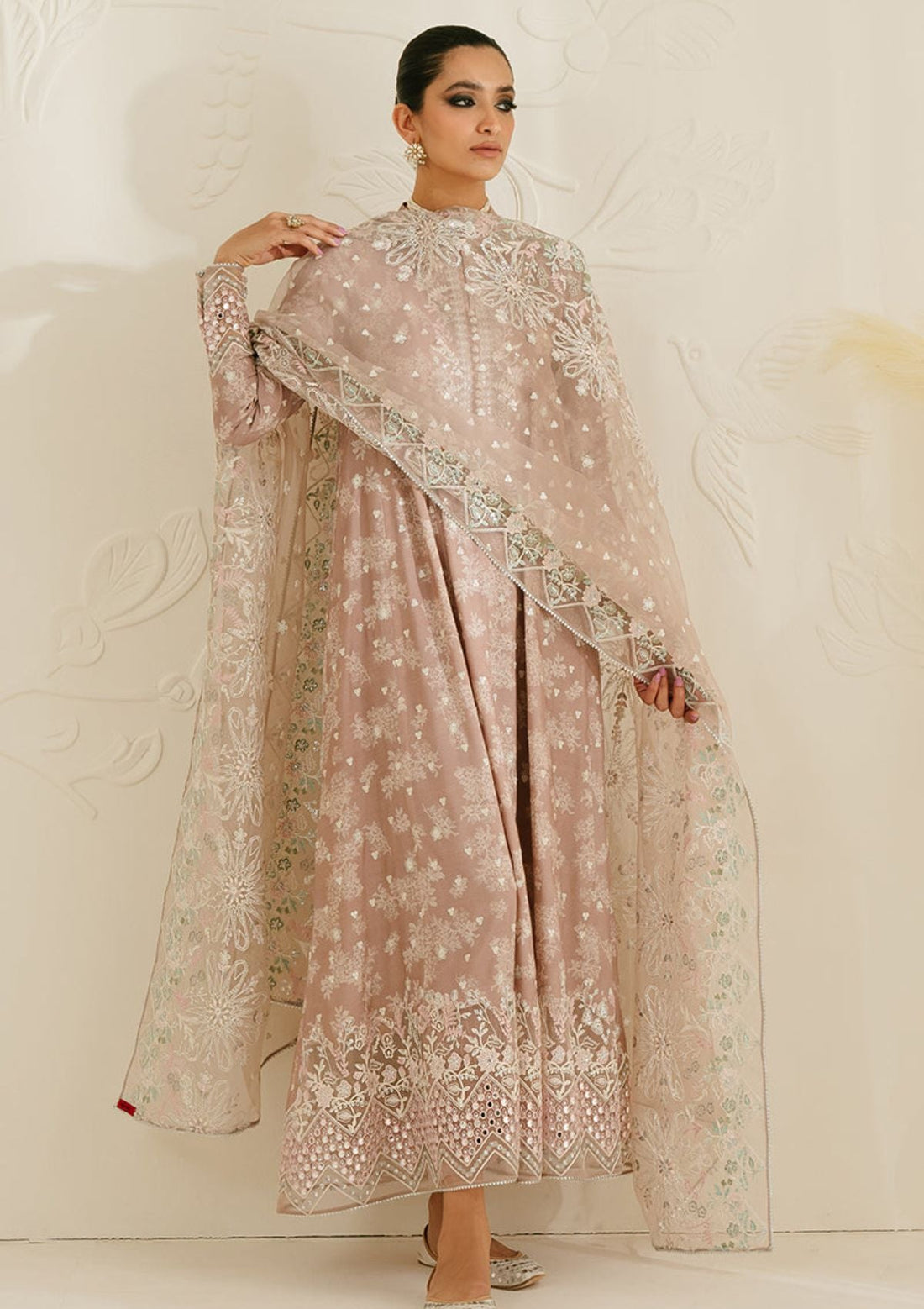 Formal Collection - Cross Stitch - Luxury - Unstitched - CSL#8 - SOVRAN PINK