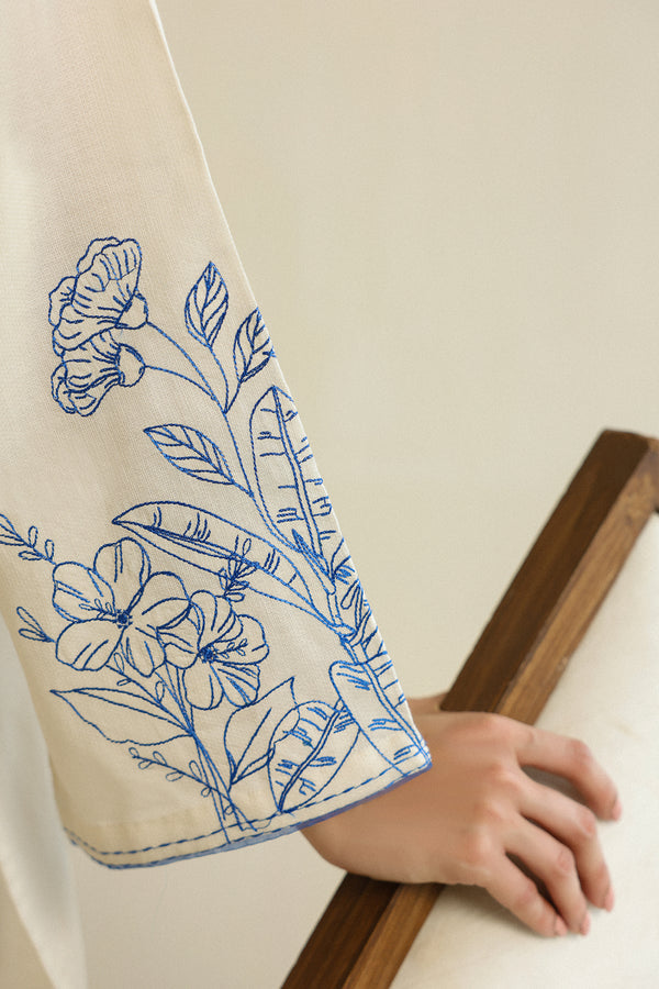 Sahar | Pre Essential Emb Edit | Camellia Pearl