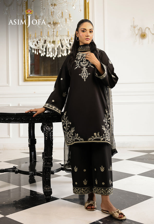 Asim Jofa | Summer Rhapsody | AJMCH-09 EMBROIDERED CAMBRIC - Official Asim Jofa - Agha Fabrics UK