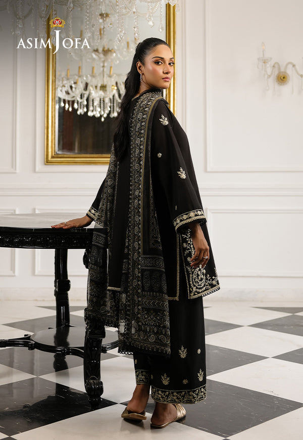 Asim Jofa | Summer Rhapsody | AJMCH-09 EMBROIDERED CAMBRIC - Official Asim Jofa - Agha Fabrics UK