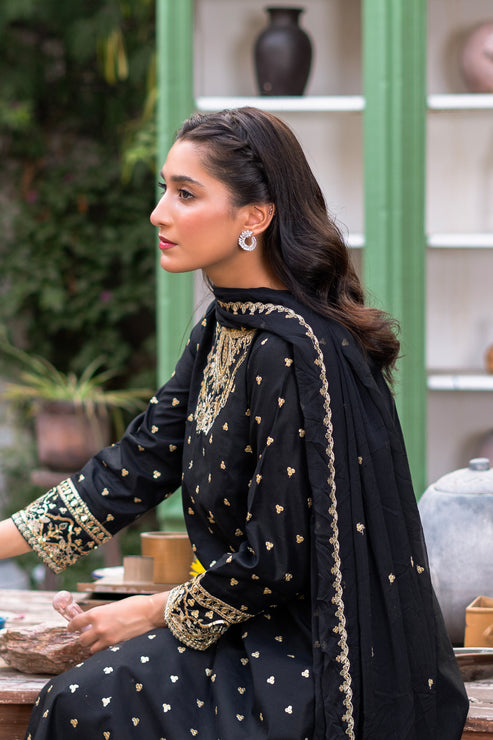 Kross Kulture | Luxury Baharaneh | Baharaneh (Black) KLX-00929