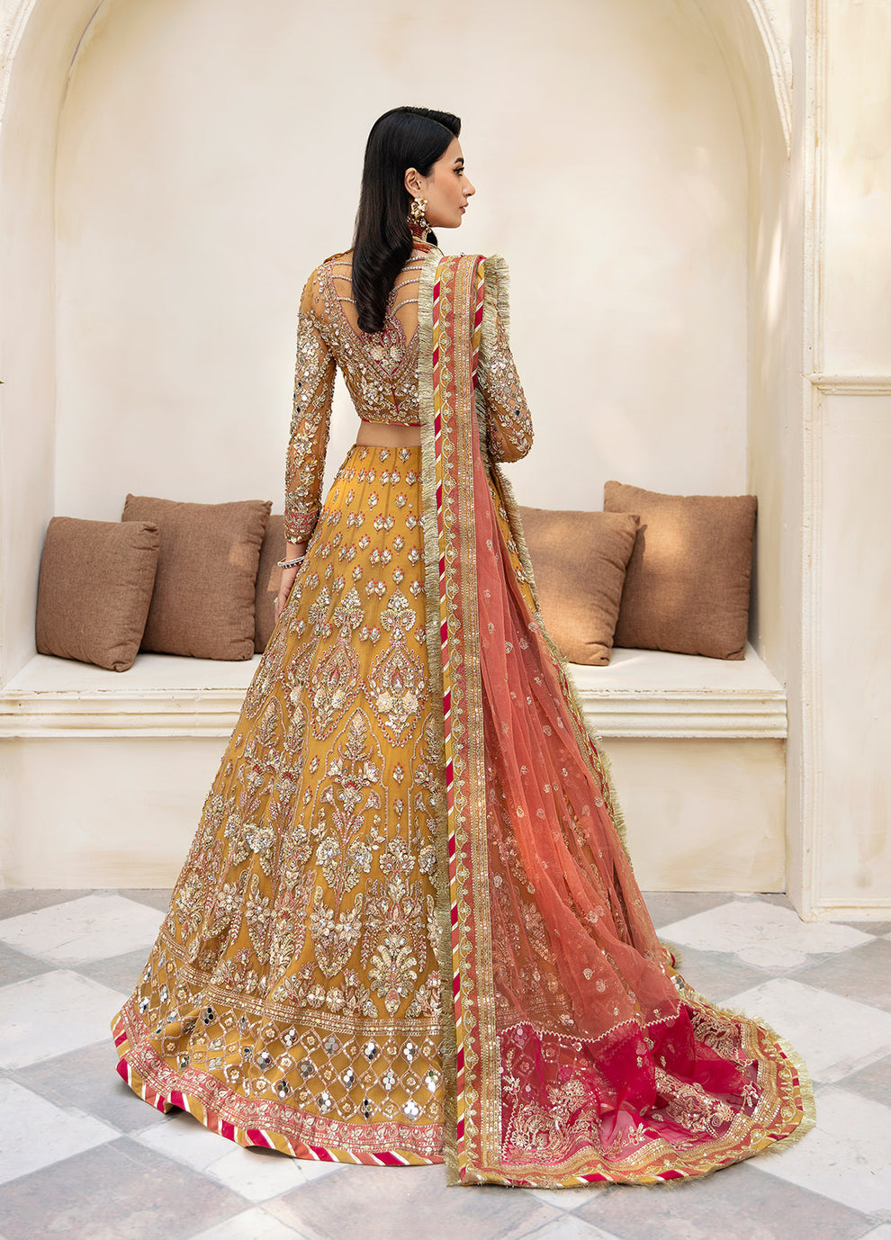 Gulaal | Wedding Formals | Miraas GL-WS-23V1-35 - Official Gulaal - Agha Fabrics UK