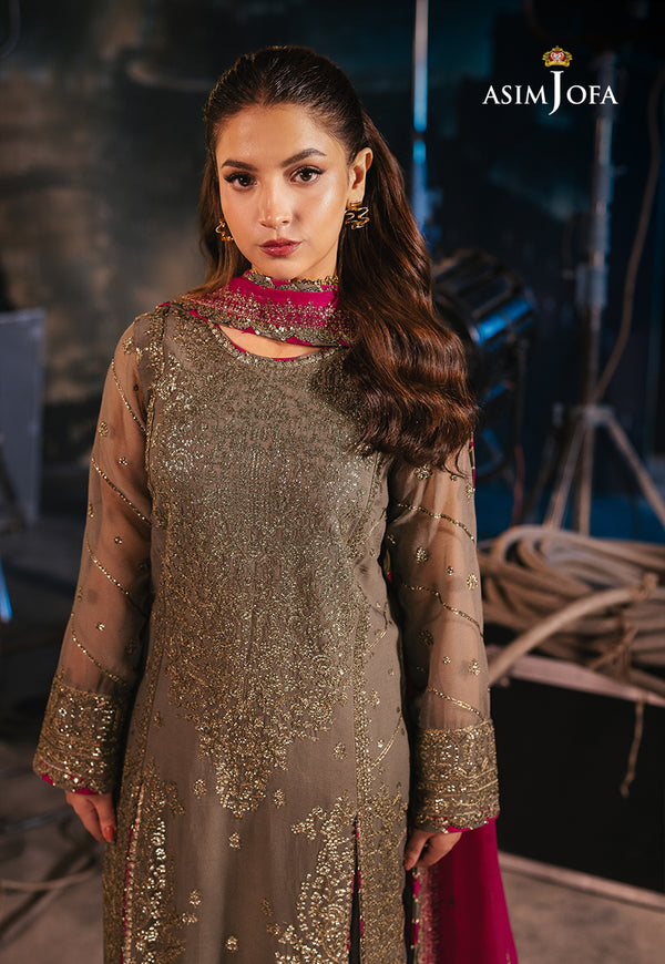 Asim Jofa | Festive Collection 25 | AJLF-06 - Official Asim Jofa - Agha Fabrics UK