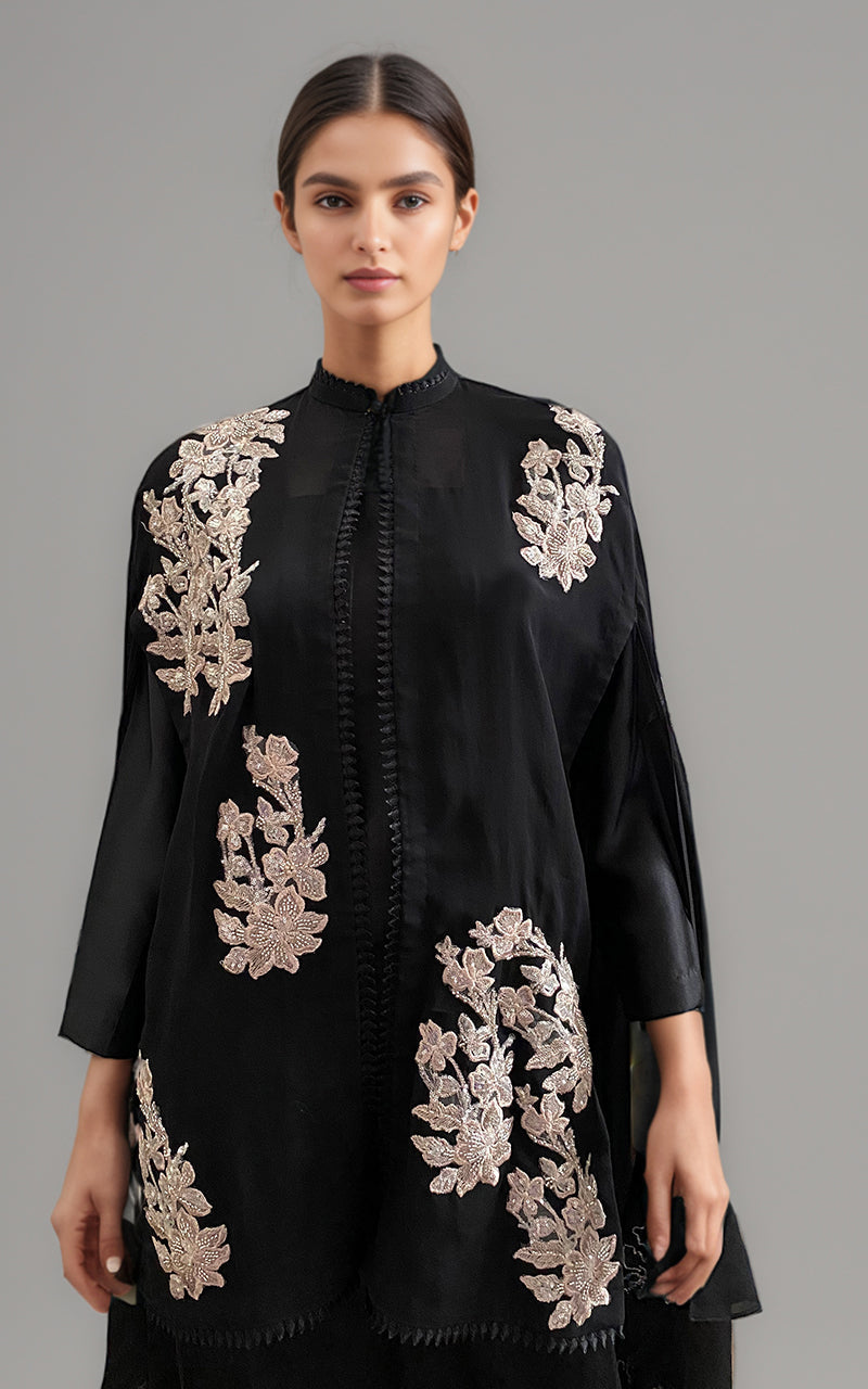 Threads and Motifs | Formal Dresses 25 | Embroidered Cape With Trouser