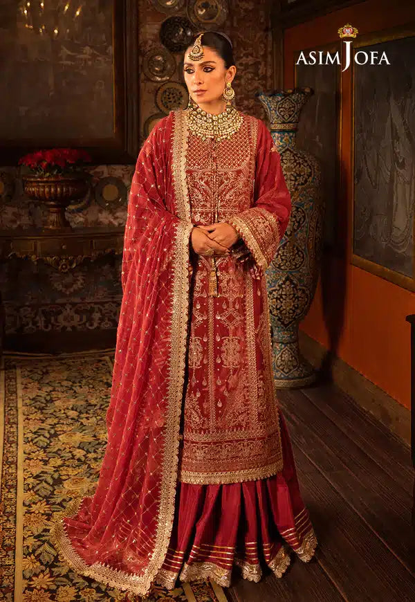 Asim Jofa | Makhmal Wedding Velvet 23 | AJMM-10 - Official Asim Jofa - Agha Fabrics UK