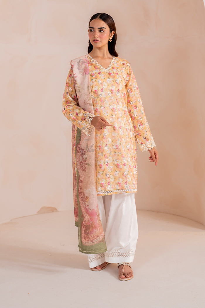 Braoque | Luxury Pret 24 | LAWN UF-709 - Official Baroque - Agha Fabrics UK