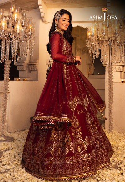 Asim Jofa | Shehnai Festive Collection | AJSH-16 - Official Asim Jofa - Agha Fabrics UK