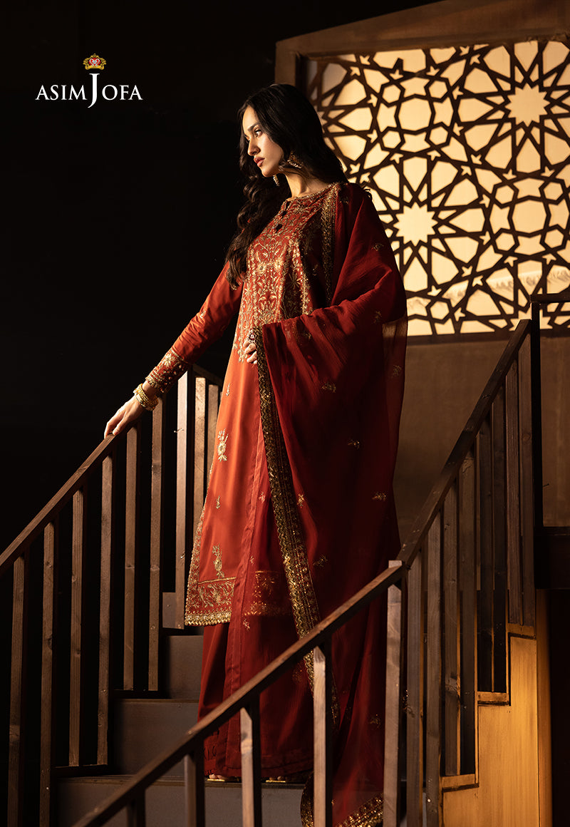 Asim Jofa | Festive Collection 25 | AJLLF-18 - Official Asim Jofa - Agha Fabrics UK