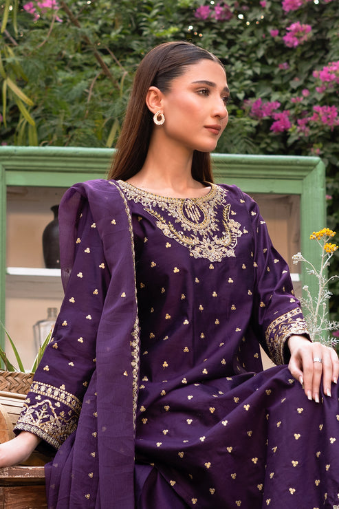 Kross Kulture | Luxury Baharaneh | Baharaneh (Purple) KLX-00923