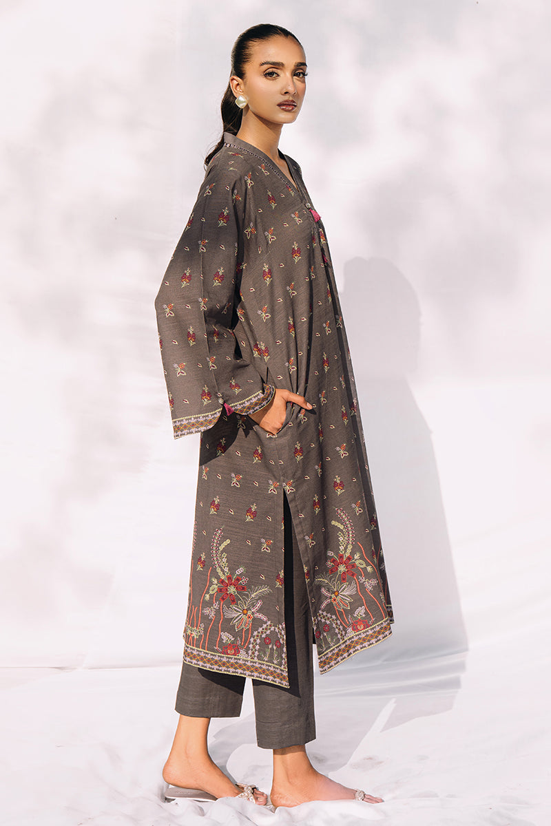 Cross Stitch | Daily Wear | CHARCOAL SKY - Official Cross Stitch - Agha Fabrics UK