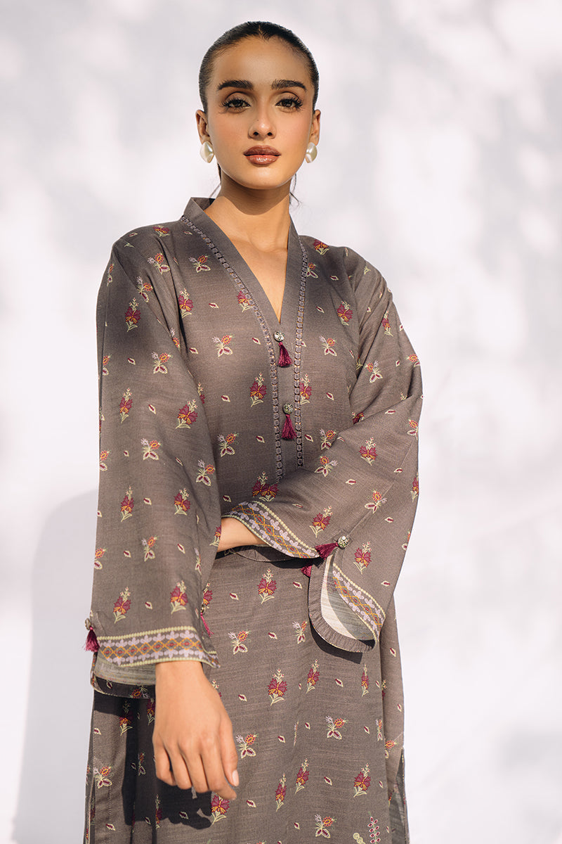 Cross Stitch | Daily Wear | CHARCOAL SKY - Official Cross Stitch - Agha Fabrics UK