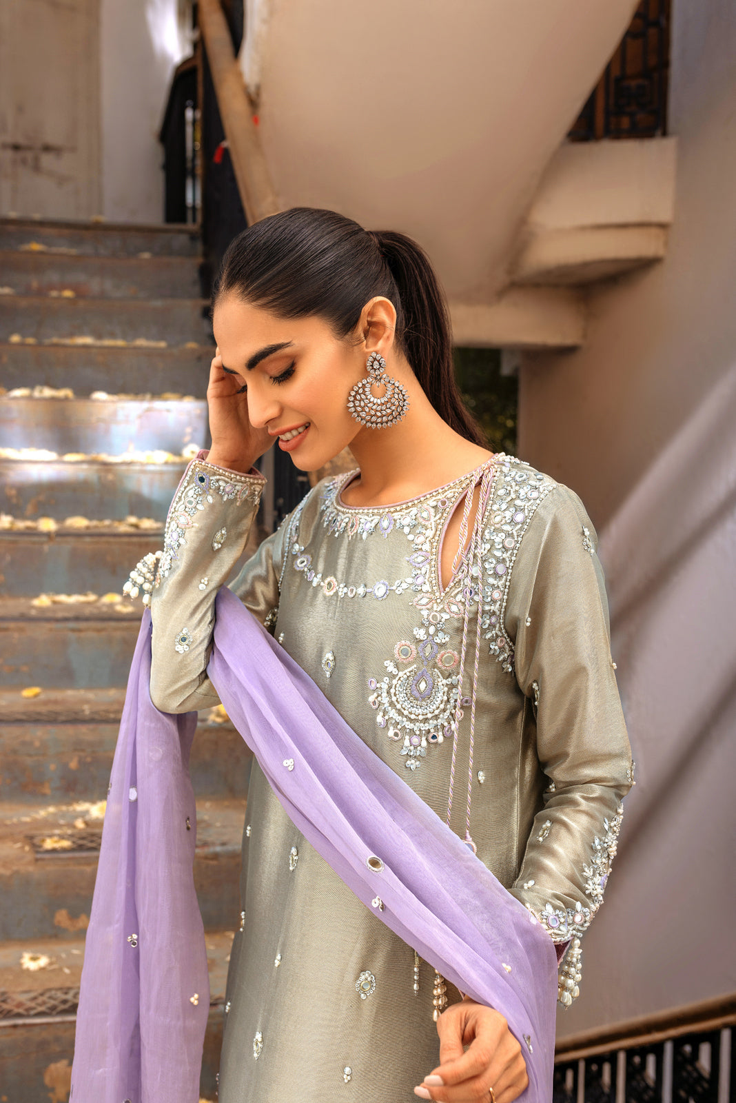 Sana Abbas | Wedding Formals | PISTACHIO - Official Sana Abbas - Agha Fabrics UK