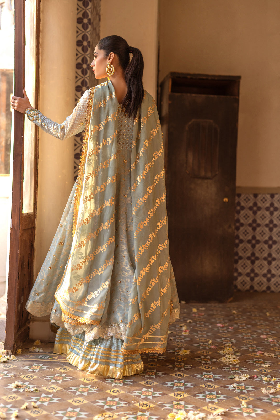 Sana Abbas | Wedding Formals | AZURE - Official Sana Abbas - Agha Fabrics UK