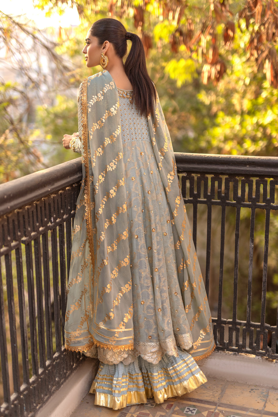 Sana Abbas | Wedding Formals | AZURE - Official Sana Abbas - Agha Fabrics UK