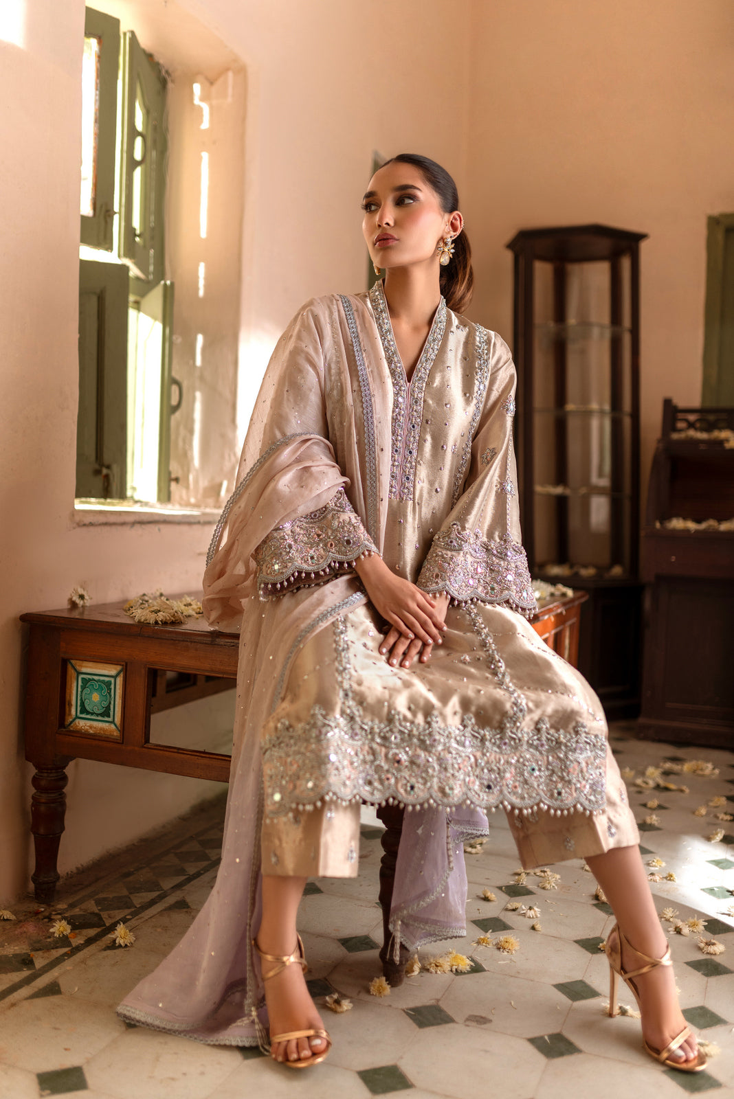 Sana Abbas | Wedding Formals | AZMEH - Official Sana Abbas - Agha Fabrics UK