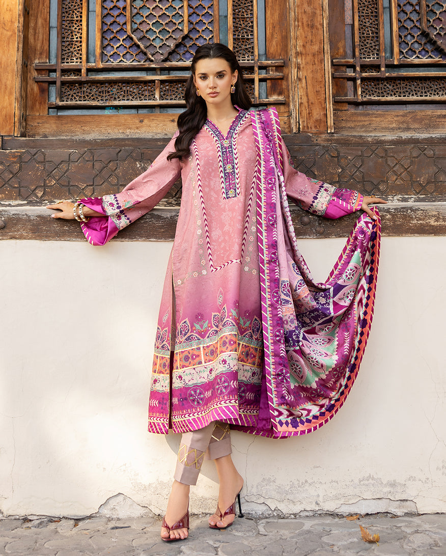 Mushq | Nirvana Printed Silk | Stella Song - Official Mushq - Agha Fabrics UK