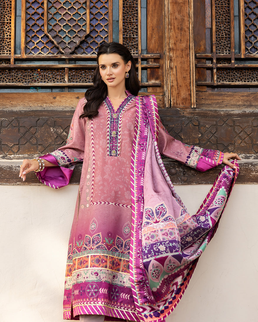 Mushq | Nirvana Printed Silk | Stella Song - Official Mushq - Agha Fabrics UK