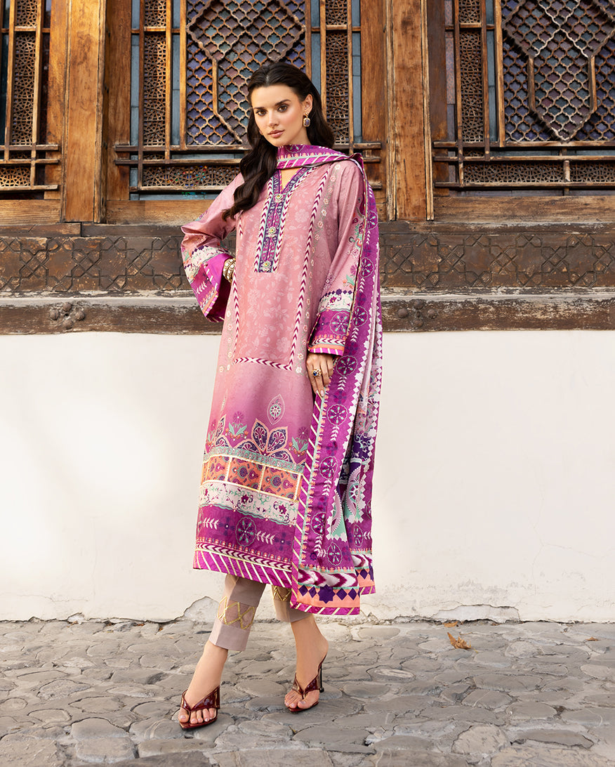 Mushq | Nirvana Printed Silk | Stella Song - Official Mushq - Agha Fabrics UK
