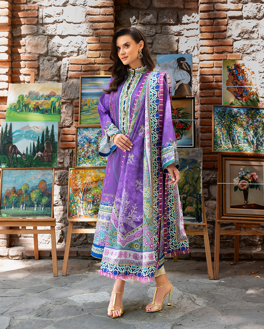 Mushq | Nirvana Printed Silk | Cosmic Spindle