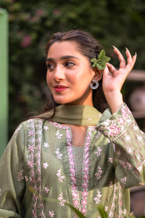 Kross Kulture | Luxury Baharaneh | MINTY GLAZE KLX-00736